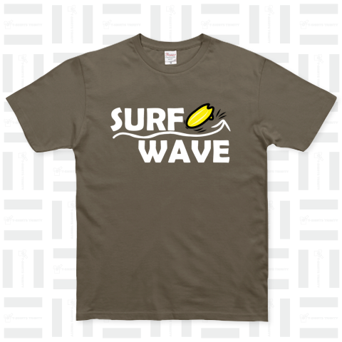 SURF WAVE ベーシックTシャツ(5.0オンス)