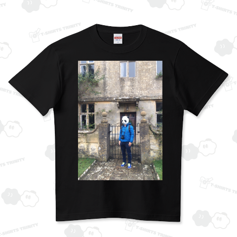 パンダ IN イギリス(PANDA IN U.K.) ハイクオリティーTシャツ(5.6オンス)