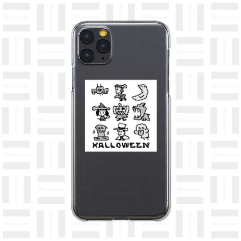 ハロウィンパーティー(モノトーン)