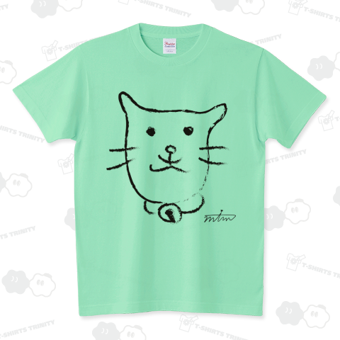 ゆるねこ ひとしくん ノーマル スタンダードTシャツ(5.6オンス)