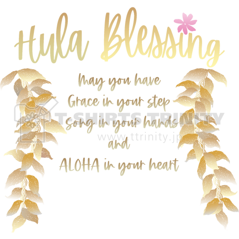 フラダンス Hula Blessing Tee