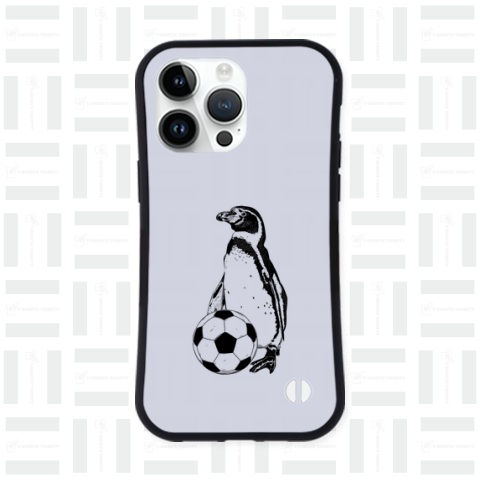 サッカーボールとフンボルトペンギン