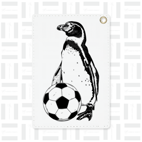 サッカーボールとフンボルトペンギン