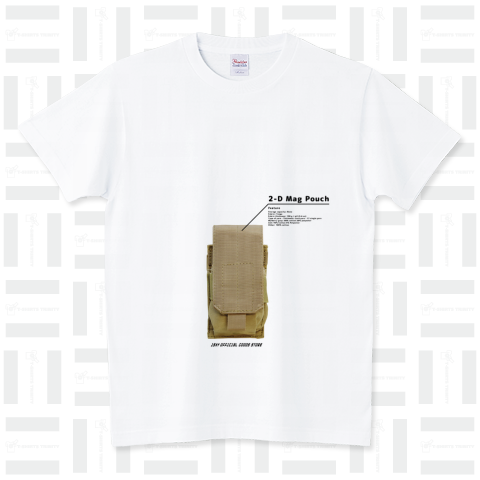 【サバT】2-D Mag Pouch【ISKYオフィシャルグッズ】 スタンダードTシャツ(5.6オンス)