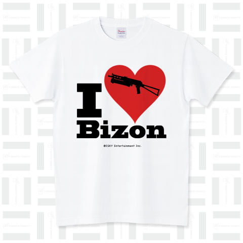 【サバT】I LOVE Bizon【ISKYオフィシャルグッズ】