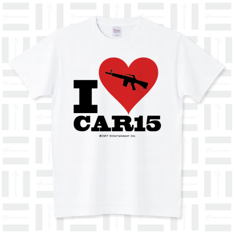 【サバT】I LOVE CAR15【ISKYオフィシャルグッズ】