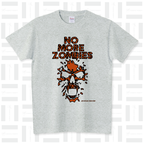 【サバT】NO More Zombies Orange【ISKYオフィシャルグッズ】 スタンダードTシャツ(5.6オンス)