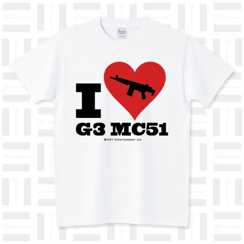 【サバT】I LOVE G3 MC51【ISKYオフィシャルグッズ】