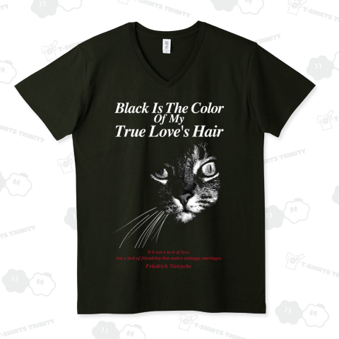 Black Is The Color Of My True Love's Hair【 Nietzsche Cat 】