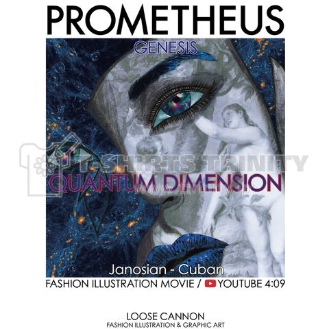 FASHION ILLUSTRATION【 QUANTUM DIMENSION 】2,PROMETHEUS / GENESIS Janosian - Cuban