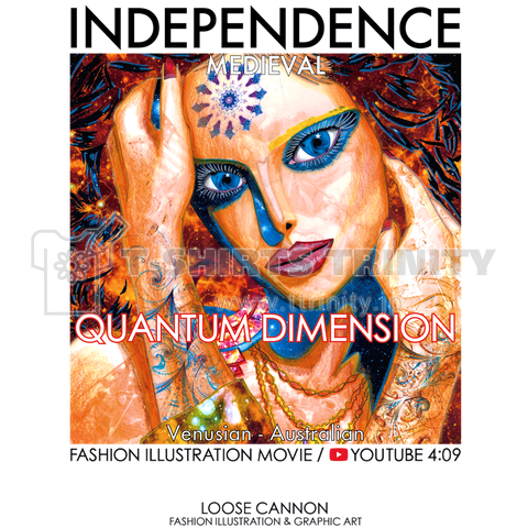 FASHION ILLUSTRATION【 QUANTUM DIMENSION 】11,INDEPENDENCE / MEDIEVAL Venusian - Australian