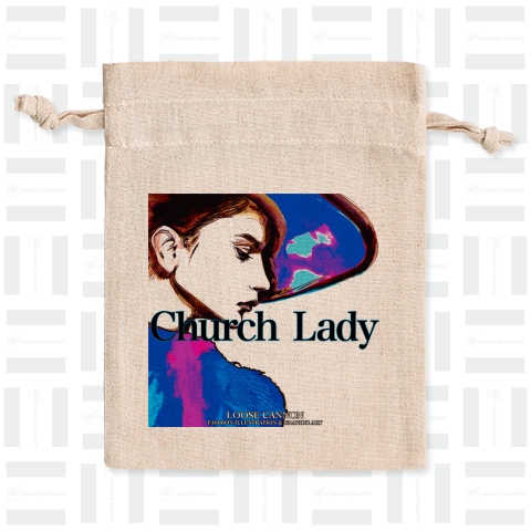 FASHION DRAWING Church Lady No,10