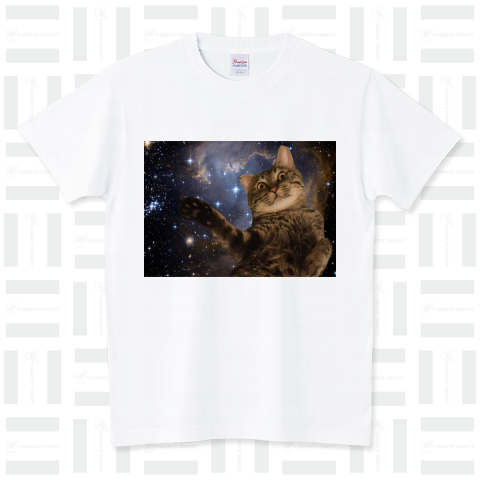 宇宙キジトラ スタンダードTシャツ(5.6オンス)