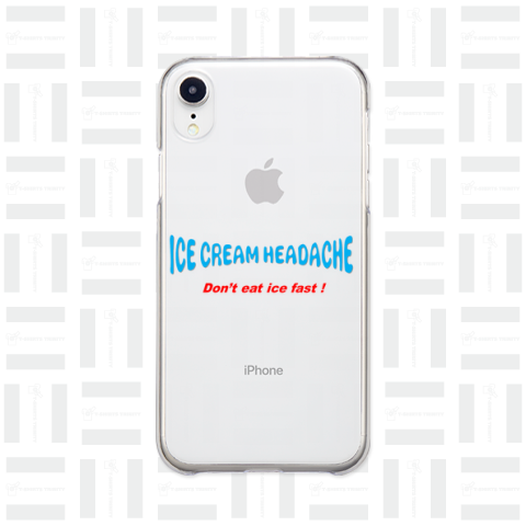 ICE CREAM HEADACHE