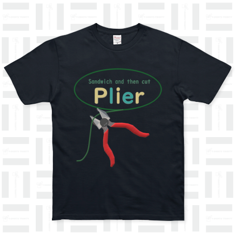 Plier(ペンチ) ベーシックTシャツ(5.0オンス)