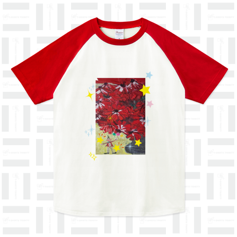 Twinkle☆彡Twinkle ラグランTシャツ(5.6オンス)