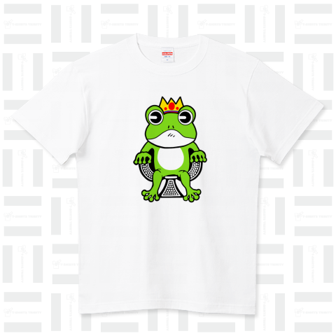 カエルの王子様 ハイクオリティーTシャツ(5.6オンス)