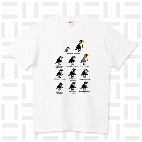 ペンギンSCメンバー表 ハイクオリティーTシャツ(5.6オンス)