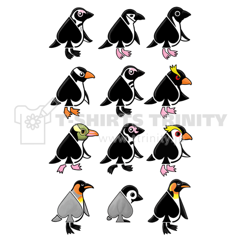 penguins colour