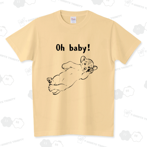 ライオンbaby スタンダードTシャツ(5.6オンス)