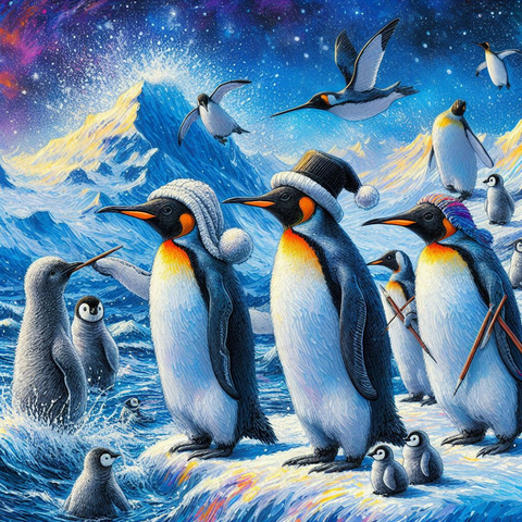 南極ペンギン大集合