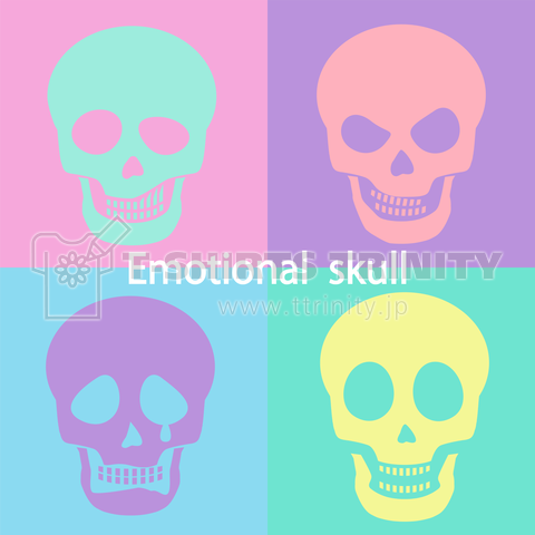 感情的なドクロ～Emotional skull～パステルVer