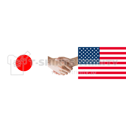 国旗握手(JPN_USA)