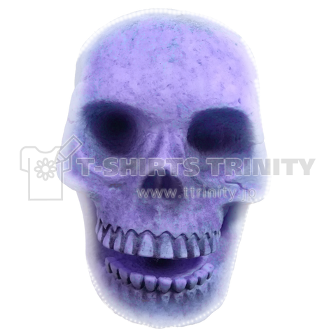 blue skull