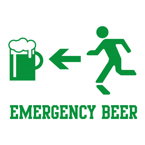 Emergency beer