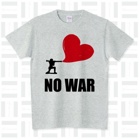 反戦Tシャツ(NO WAR)（Tシャツ）|デザインTシャツ通販【Tシャツ ...