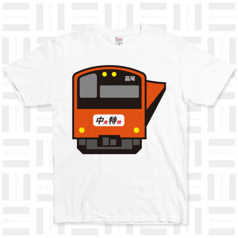 中央線201系(かわいい電車Tシャツ)