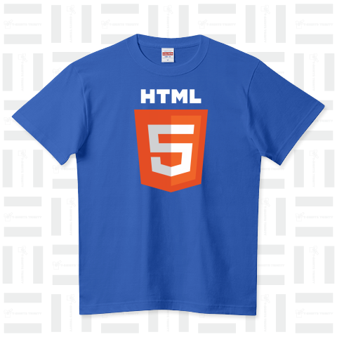 HTML5ロゴT(技術系Tシャツ)