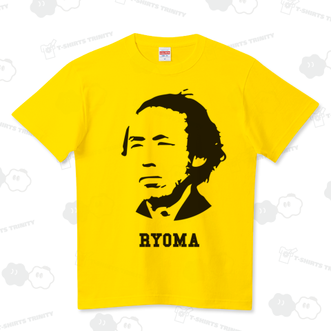 坂本龍馬（Tシャツ）|デザインTシャツ通販【Tシャツトリニティ】