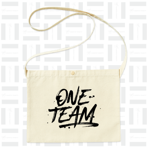 ONE TEAM(ワン・チーム)筆文字