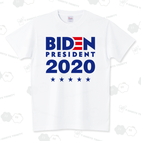 ジョー・バイデン(2020アメリカ大統領選ロゴTシャツ2)