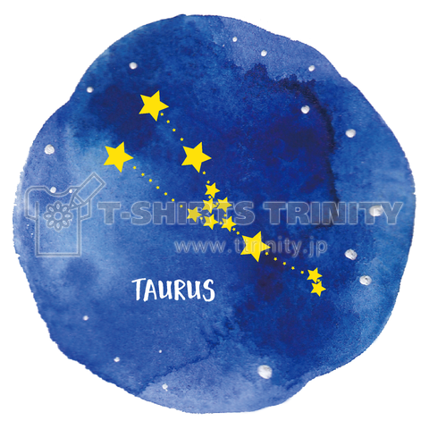 おうし座(TAURUS)星座Tシャツ