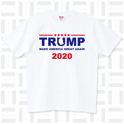 トランプ【2020米大統領選ロゴTシャツ】