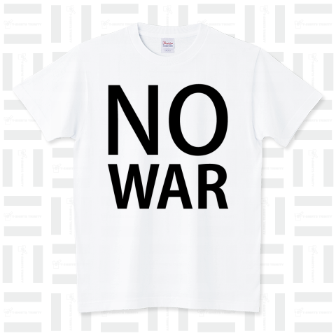 NO WAR【反戦シンプルロゴ】