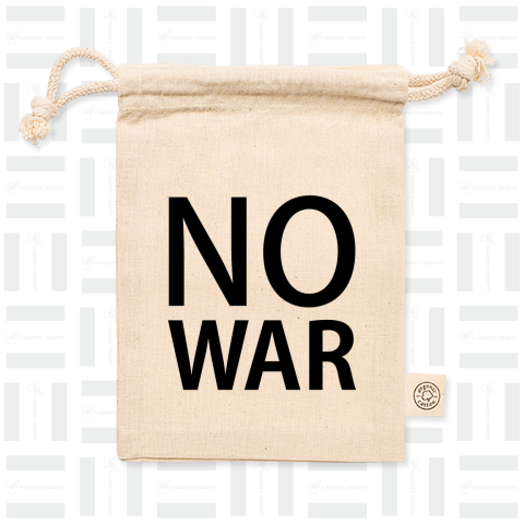 NO WAR【反戦シンプルロゴ】