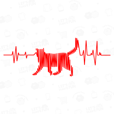 おもしろ心電図(CAT)赤
