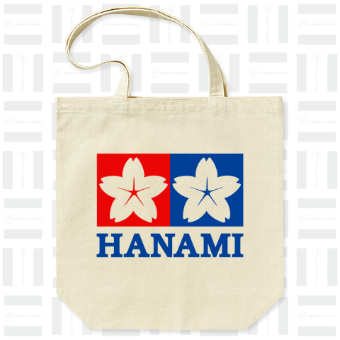 花見(HANAMI)レッド&ブルー【パロディー商品】