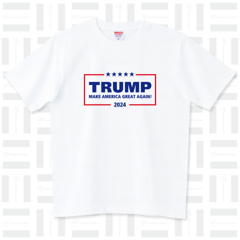 トランプ・MAKE AMERICA GREAT AGAIN!【アメリカ大統領選2024】（Tシャツ）|デザインTシャツ通販【Tシャツトリニティ】