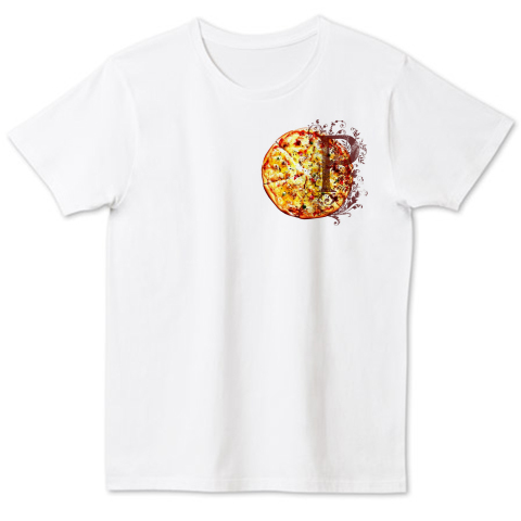 ピザ イラスト デザインtシャツ通販 Tシャツトリニティ