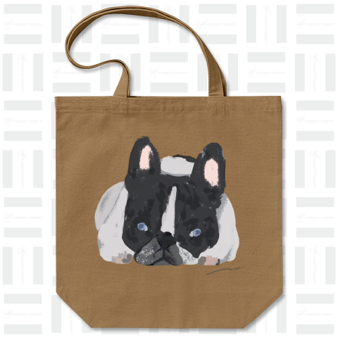 frenchbulldog トートバッグ Mサイズ