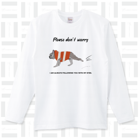 Please don't worry ロングTシャツ(5.6オンス)