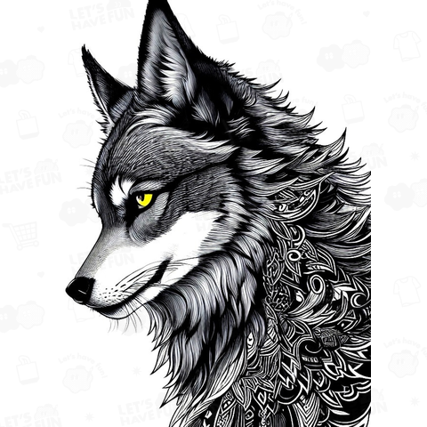 狼 オオカミ ウルフ wolf