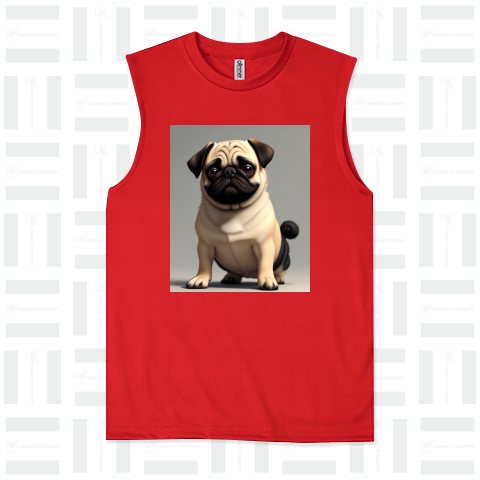 パグ 犬 PUG デザイン