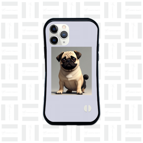 パグ 犬 PUG デザイン