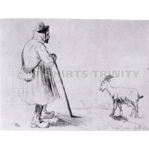 ゴッホ / 1862 /The Goat Herd / Vincent van Gogh