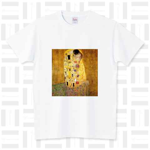 グスタフ・クリムト Gustav Klimt 接吻 The Kiss TシャツL